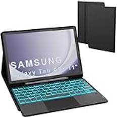 Roofei Galaxy Tab A9+ Case with Keyboard