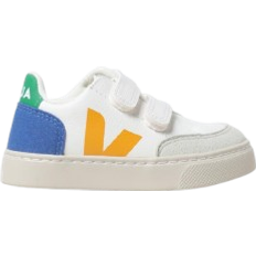 Veja Kinderenschoenen Veja V-12 Leather - White/Multicolor/Indigo