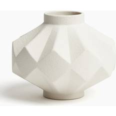 H&M 1241668001 White Vase 17.4cm