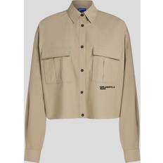Karl Lagerfeld Skjortor Karl Lagerfeld Boxy Utility Shirt - Ökenduvor