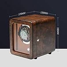 Brown Watch Winders JQQJZLC Brown Wooden Watch Winders Automatic