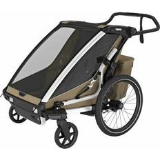 Beste Sykkelvogner & Påhengssykler Thule Chariot Cross 2 Double Bike Trailer G3