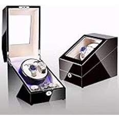 KXQYIKYI Automatisk Watchwinder 2+3 LED Carbon