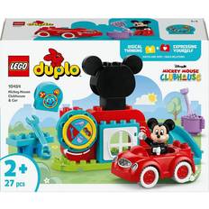 Duplo musse LEGO Duplo Disney Musse Piggs klubbhus och bil 10454