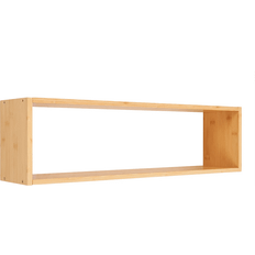 Bamboo Wall Shelves House Nordic Ember Natural Wall Shelf 70cm