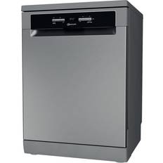 Bauknecht B0F D641A X Stand-Geschirrspüler 60 cm Edelstahl, Grau