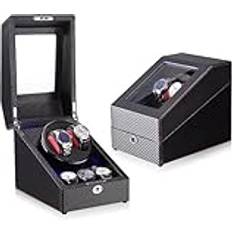 KXQYIKYI Automatisk Watchwinder 2+3 LED Carbon