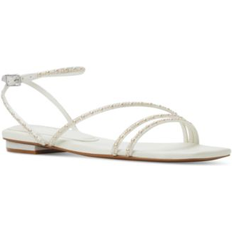 Aldo White Slippers & Sandals Aldo Marjorie Flat Sandals - White