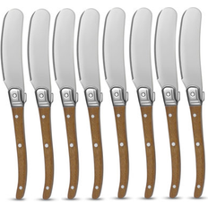 Brown Butter Knives Winston Porter Laguiole Wood Handle Brown Butter Knife