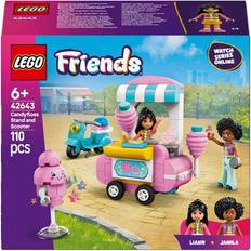 Bouwspellen LEGO Friends Candyfloss Stand & Scooter 42643