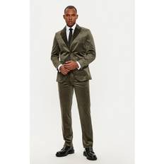 Gröna - Herr Kostymer Jack & Jones Jprvelvet Slim Fit Kostym Grön