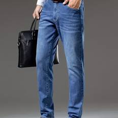 Fabric - Men Jeans Temu Luxury Casual Jeans - Light Business