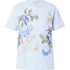 Munthe Silly Organic Cotton T-shirt - Light Blue
