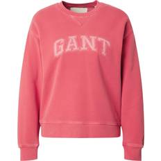 Gant Women Jumpers Gant Arch Graphic Crew Neck Sweatshirt - Red