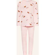 Schlafanzüge Sanetta Kid's Pyjama Long AOP - Pink