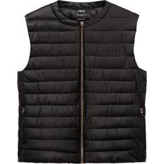 Mango Vests Mango Quilted Gilet - Black