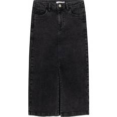 Veckade kjolar Barnkläder Name It Kylie Maxi DNM Skirt - Grå