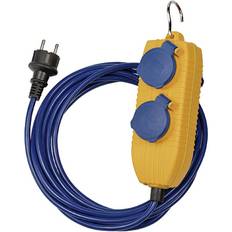 Blue Extension Cords Brennenstuhl 1161750020 Current Cable extension Yellow, Blue 5.00 m