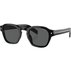 Prada Herr - Rektangulära Solglasögon Prada PRA16S 16K731 - Black