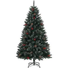vidaXL 3315753 Green and White Juletræ 120cm
