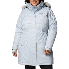 Columbia Women's Apres Arson II Winter Long Down Jacket - Cirrus Grey