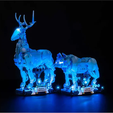 Lego harry potter expecto patronum Light my bricks Lego Harry Potter Expecto Patronum Kit Blue LED bånd