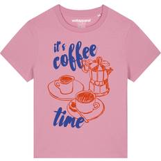 Watapparel Its Coffee Time T-Shirt - Brown