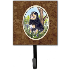 Brown Picture Hooks Caroline's Treasures Tibetan Mastiff Leash Holder 6.25 H x 4.25 W x 0.65 D Picture Hook