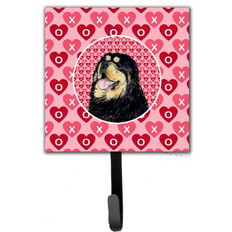 Pink Picture Hooks Caroline's Treasures Tibetan Mastiff Leash or Key Holder Small Picture Hook