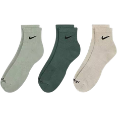 Extensible - Homme Chaussettes NIKE Everyday Plus Cushioned Training Ankle Socks 3-pack - Multicolour