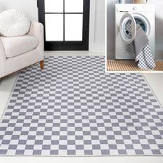 Jonathan Y Ainsley Modern Cottage Checkerboard Area Rug 8 x 10 White, Gray