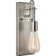 Lowes Lowe's Forte Brushed Nickel Wall Light