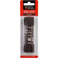 Brown Shoe Laces Cherry Blossom Flat Shoe Laces 100cm