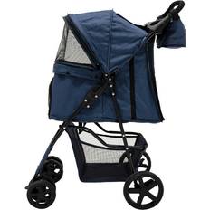 MonsterShop Navy Blue Caddy Bag with Rain Cover