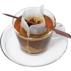 White Tea Strainers Finum Paper Filter 7.5cm H x 10cm W x 1cm D Tea Strainer