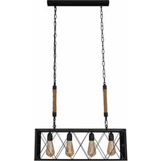 Borough Wharf Light Chandelier 44cm H x 25cm W x 64cm D Pendant Lamp