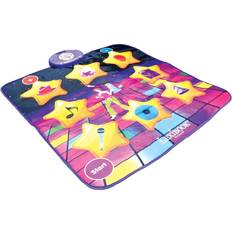 Tapis de jeu Lexibook Tapis de danse électronique, Bluetooth et lumineux avec 6 modes de jeu