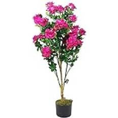 Botanik Blossom Tree Azalea Pink Faux House Plants 100 cm Artificial Plant