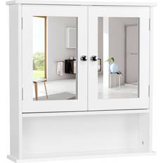 Yaheetech Mirrored Wall Mounted Cabinet 561mm x 580mm
