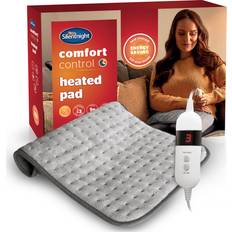 Polyester Heating Pads & Heating Pillows Comfort Control Heated Pad Grey