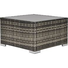 Outdoor Coffee Tables Latitude Run Hoffert Rattan Coffee Table 37.5cm H x 65cm W x 65cm L