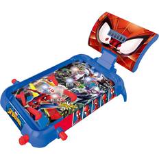 Marvel Klassische Spielzeuge Lexibook JG610SP Nintendo Mario Kart Table Electronic Pinball, Action and Reflex Game for Children and familiy, LCD Screen, Light and Sound Effects, Blue/red