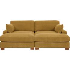 Etta Avenue Mordecai Yellow Sofa 90" 2 Seater