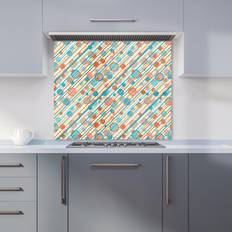 Grey Splash Guards East Urban Home Premium Glass Kitchen Splashback W600mm x H750mm Splash Guard