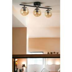 Hanah Home Chandle Chandelier Black 20cm H x 15cm W x 15cm D Pendant Lamp