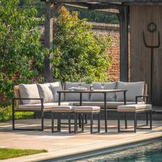 Brayden Studio Matera Corner Set of 8 Patio Dining Set