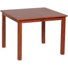 Brown Children's Tables ECR4Kids 30in Square Hardwood Table