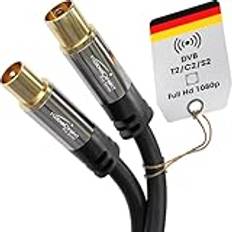 KabelDirekt 4K TV Aerial Cable 2m
