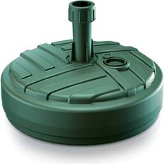 Green Parasol Bases Dakota Fields 10L Round Plastic Parasol Base Stand 13cm H x 39cm W x 39cm D