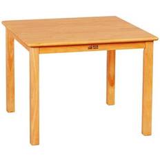 Metal Tables ECR4Kids 30in Square Hardwood Table